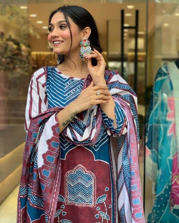 DC G59 Muslin Digital Printed Kurti With Bottom Dupatta Wholesale Price In Surat